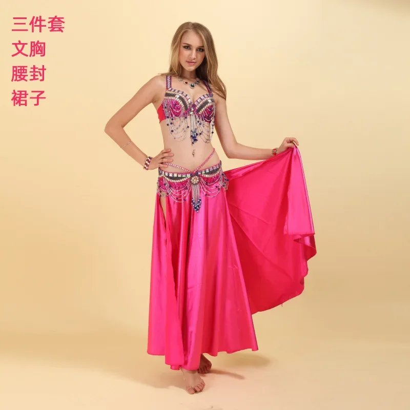 European and American Belly Dance Dress Dance Costumes Performance Costume Indian Dance Sets Halloween Cosplay
