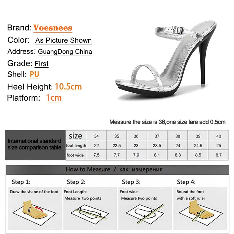 New Design Metal Buckle Slippers Fashion High Heel White One Word Band Shoes Woman Pumps Summer Slides Comfort Everyday Sandals