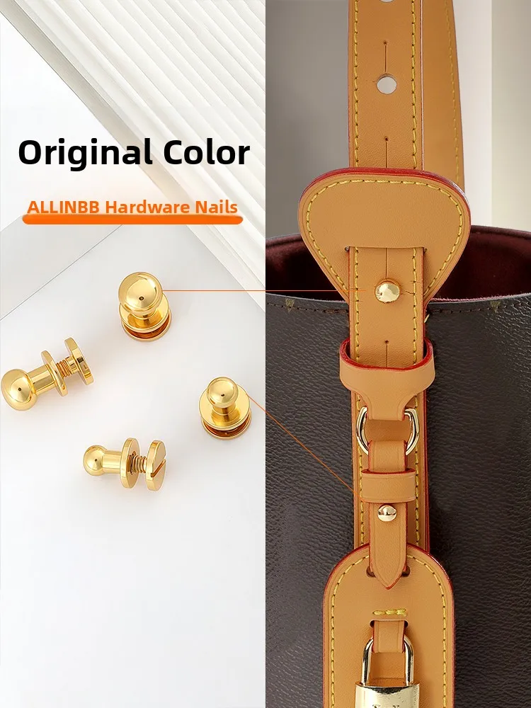 alca-de-metal-com-detalhes-de-prego-para-bolsa-bucket-feminina-acessorio-avulso-para-reparo-e-modificacao-de-bolsas-lv-all-i