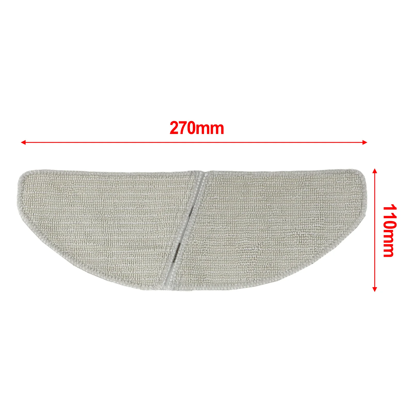 Cloth Mop Pads Cloths Cloths Made From Microfiber Material These Mop Pads Are Highly Absorbent About 270*110 Mm
