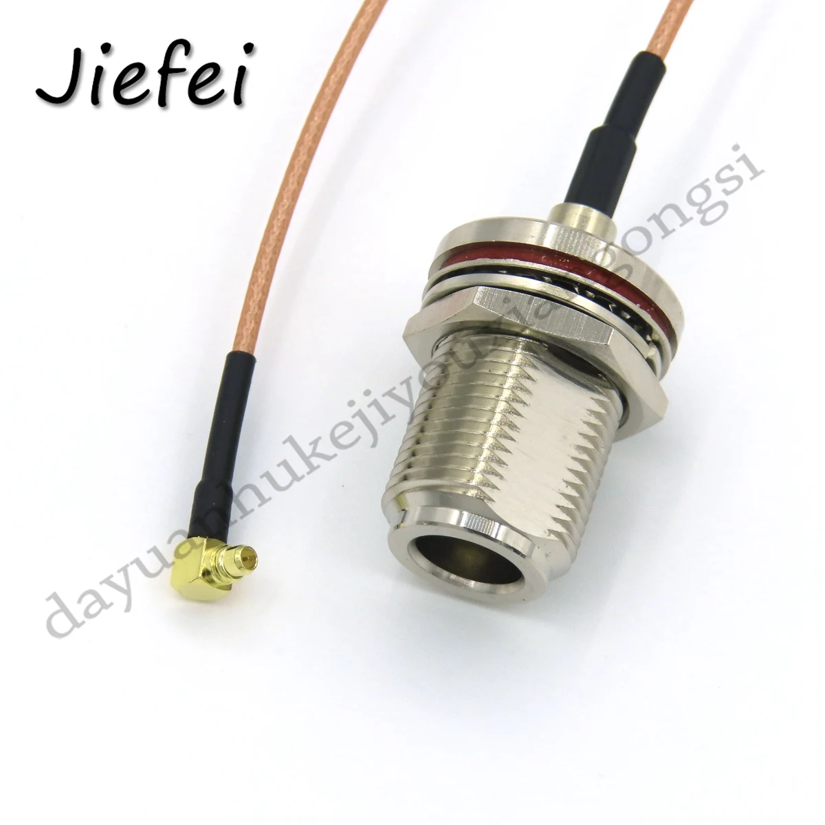 RG178 cable N FEMALE BULKHEAD to MMCX MALE ANGLE Coax RF 10CM 20CM 30CM