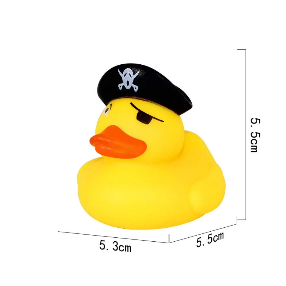 Venda quente pequeno pato amarelo criança brinquedos de borracha bonito brinquedos de água espremer som brinquedos engraçados crianças