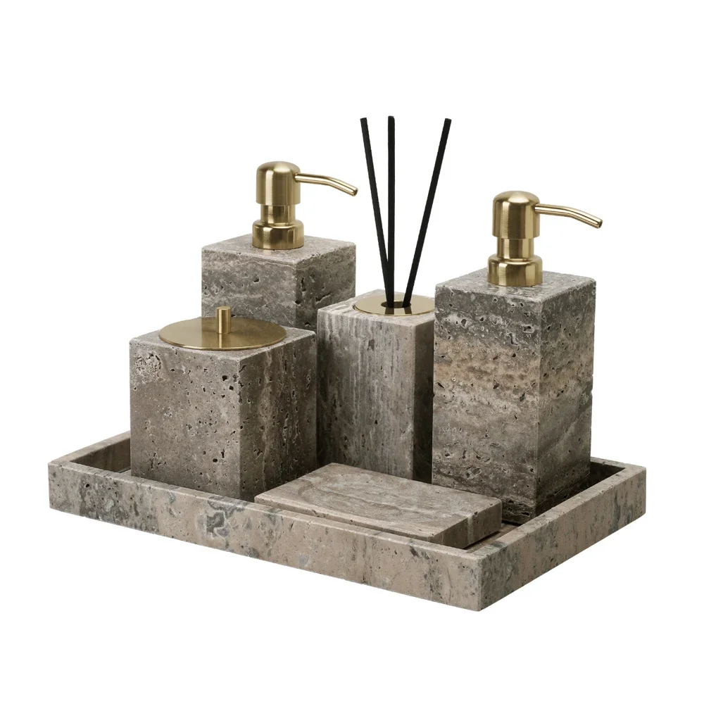 ensemble-d'accessoires-de-salle-de-bain-grigio-travertino-en-marbre-naturel-porte-savon-distributeur-de-savon-plateau-de-toilette
