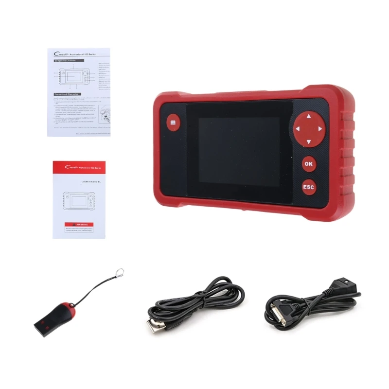 

OBD2 Scanner Check Engine Error Code Reader with Digital Display Screen CRP123 AOS