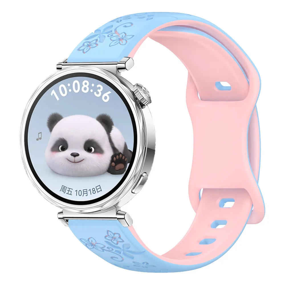 화웨이 워치 GT 5/GT 4 41mm용 18mm 시계줄, 화웨이 GT5 Pro 42mm/GT4 41mm용 실리콘 스트랩/밴드