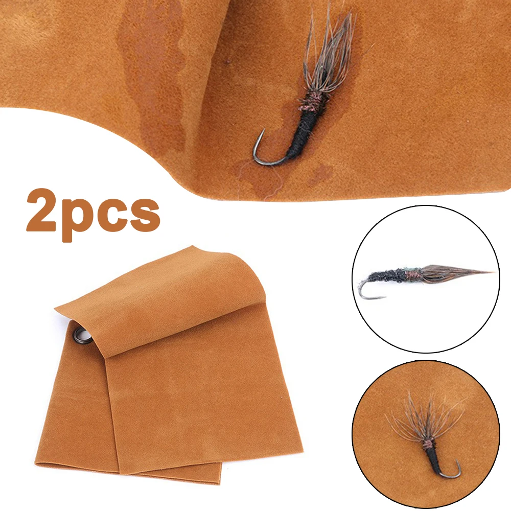 2pcs แมลงวันเครื่องเป่า Fly Drying Patch ผ้าดูดซับน้ําเครื่องเป่ามือแขวนหลุมตกปลา Pesca Iscas Fish Tackle อุปกรณ์เสริม