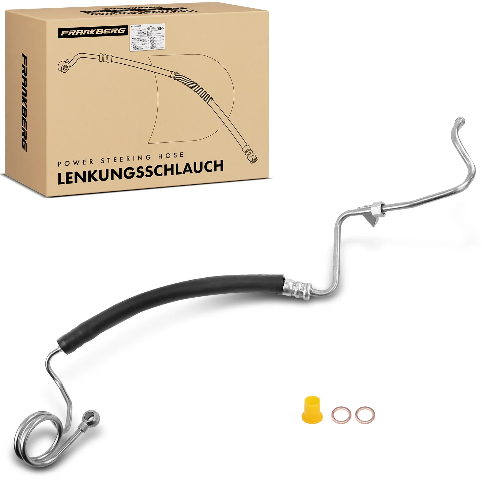 Tuyau de direction assistée Frankberg 1x pour VW Passat 3B Skoda Superb I 3U Audi A4 8D B5 A6 4B C5 4B1422893T 4B1422893AH 8D0422893D
