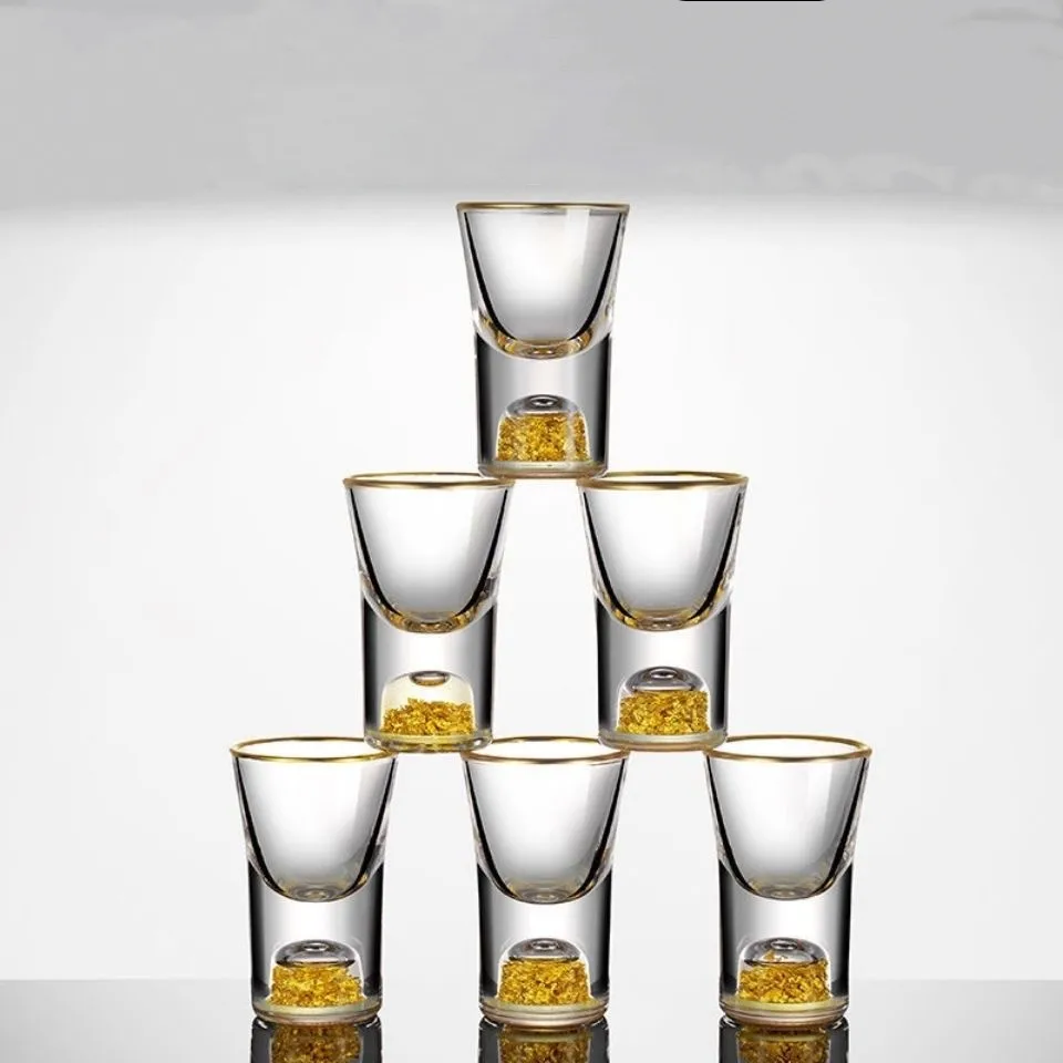 Lot De 24 Verres à Liqueur En Verre 60 Ml - Shots Tequila Carrés - Parfaits Pour Vodka, Whisky Et Cocktails