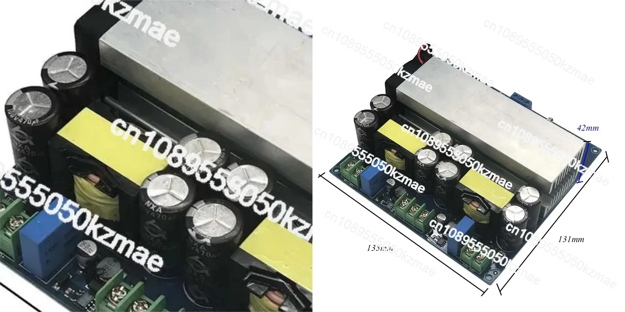 Digital Amplifier Mono 2000W HIFI power Amplifier board T0669