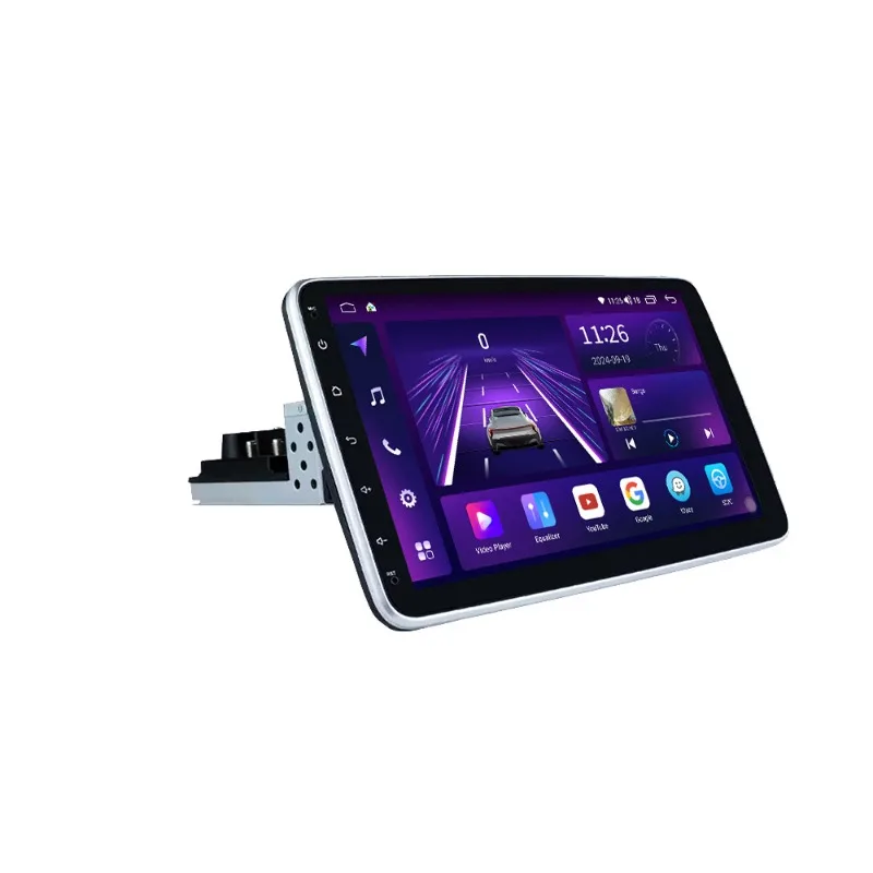 10.1 بوصة أندرويد شاشة كبيرة آلة عامة 1din سيارة الملاح الدورية تهز رئيس آلة عالية الوضوح عكس آلة