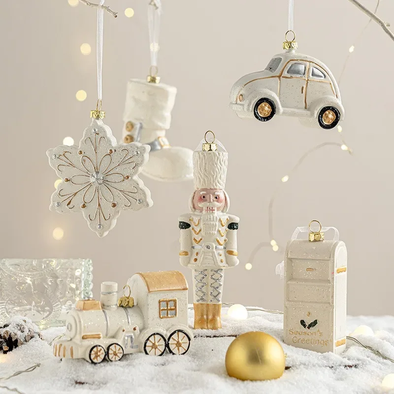 

Christmas Decorations Christmas Tree Pendants Scene Arrangement Props Creative Living Room Tabletop Ornaments Boots Pendants