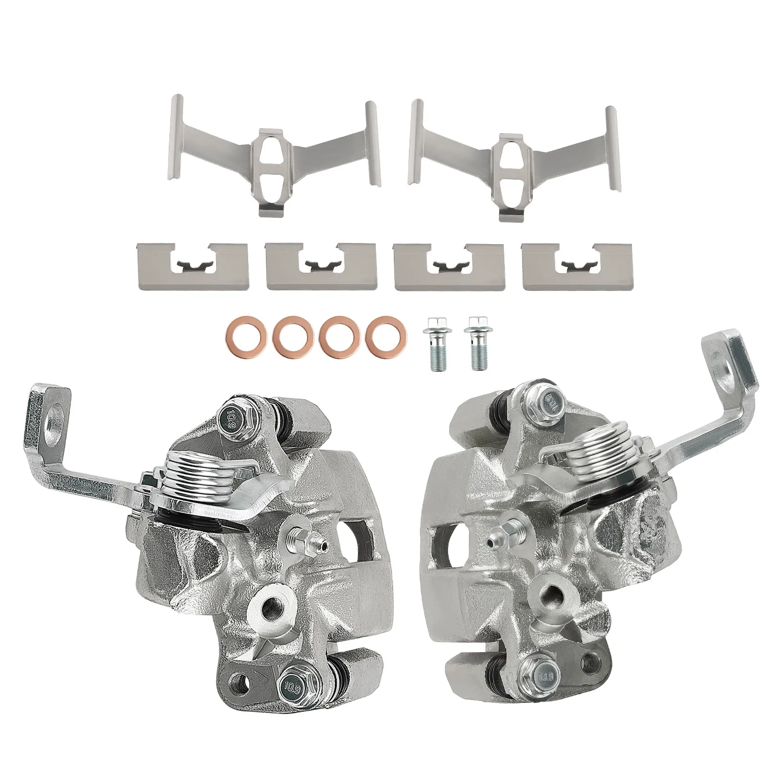 2x Disc Brake Caliper w/ Bracket For Acura Integra Type R LS 43018S04003 1997-01