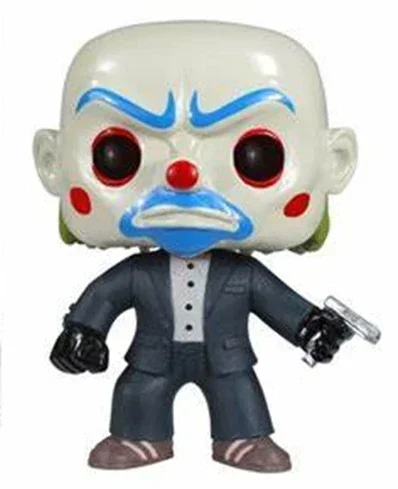 FUNKO POP NEW ! Dark Knight Bank Robber The Joker #37 Vinyl Action Figure Collection Models for Kid Toys