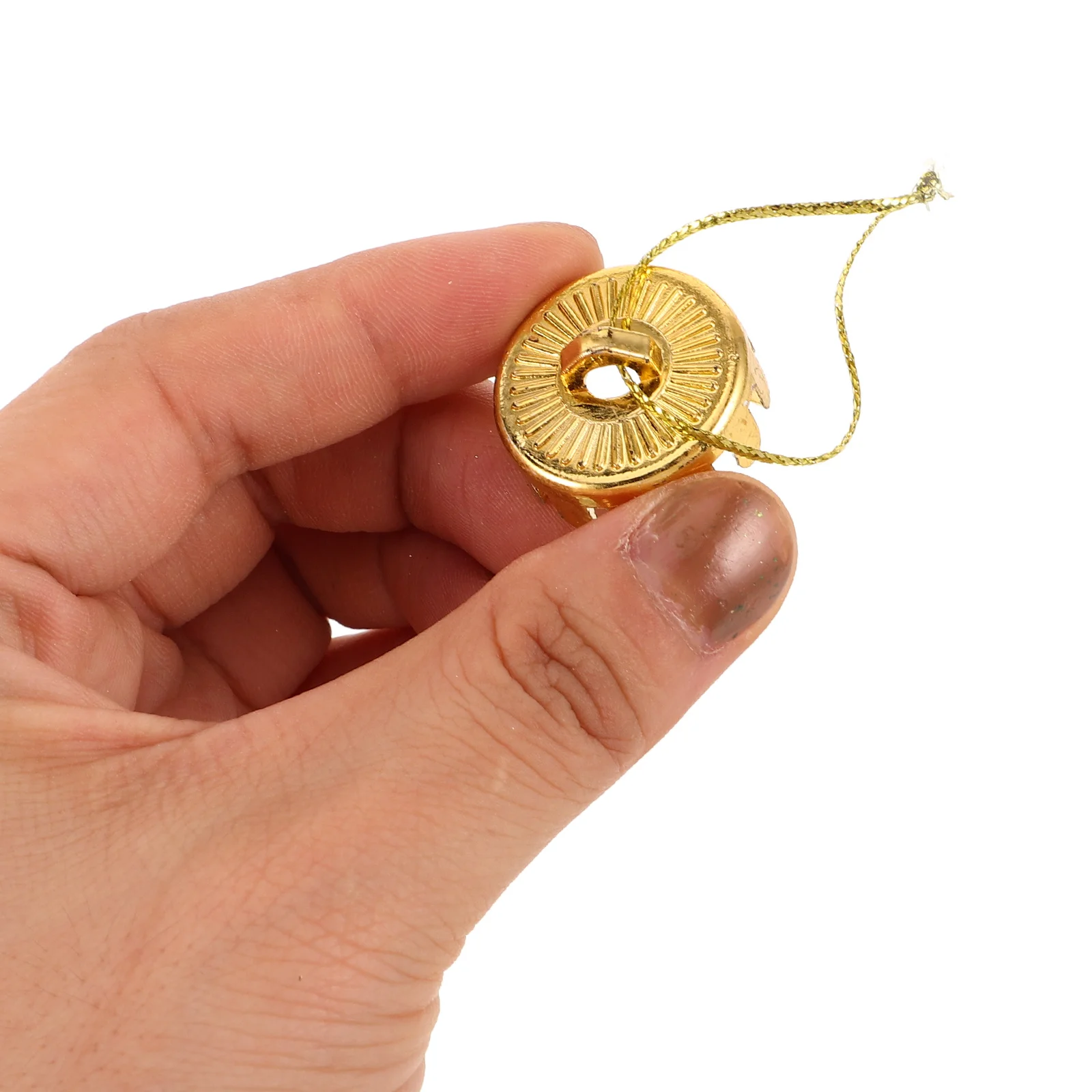 100 قطعة عيد الميلاد زخرفة قبعات 2 سنتيمتر عطلة الحلي قبعات لشجرة الديكور DIY بها بنفسك عيد الميلاد الزخرفية الكرة الشماعات شاتيربروف البلاستيك