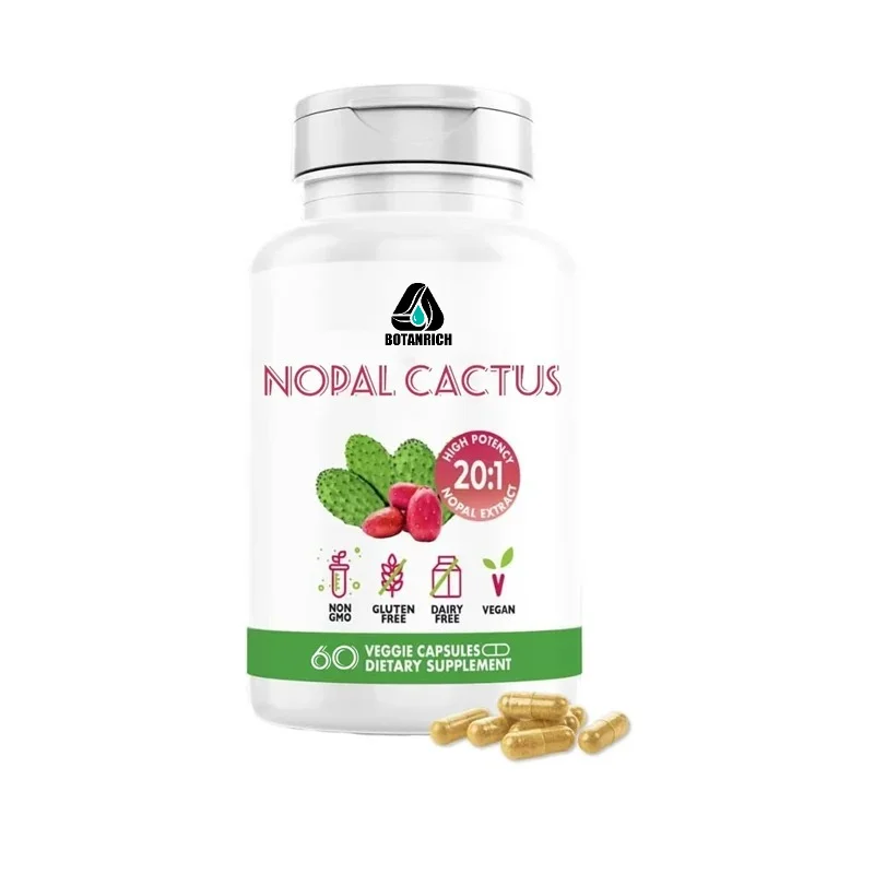 Cactus Extract, Used for Antioxidants, Skin, Metabolic Support - Non GMO, Gluten Free Supplement