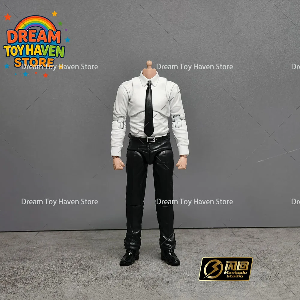 

Manipple Studio 1/12 Мужская белая рубашка солдата 1,0 Костюм Фигурка Совместная модель тела Подходит для 6 дюймов SHF MAFEX Голова Скульпты Куклы