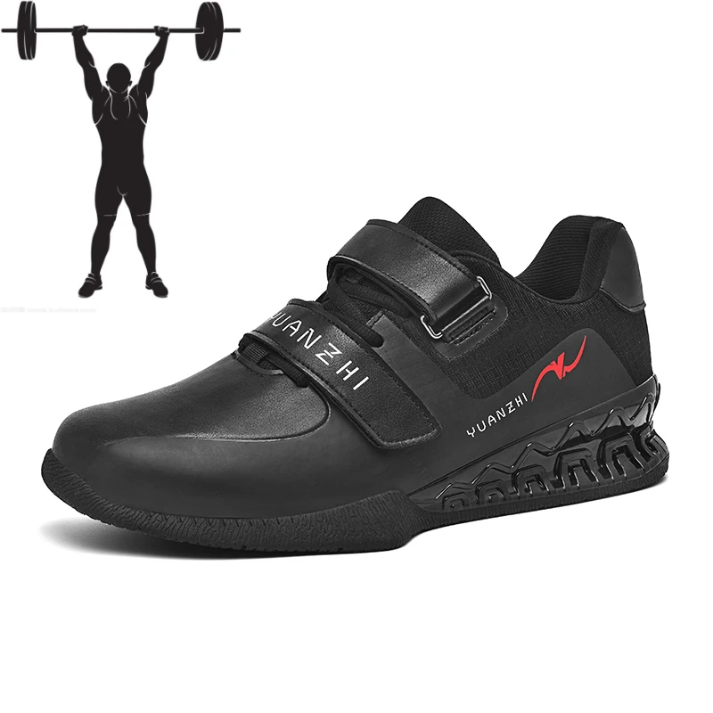 

New Men's Professional Weightlifting Shoes Indoor Comfortable Squatting Training Shoes Anti Slip Weightlifting Sports Shoes