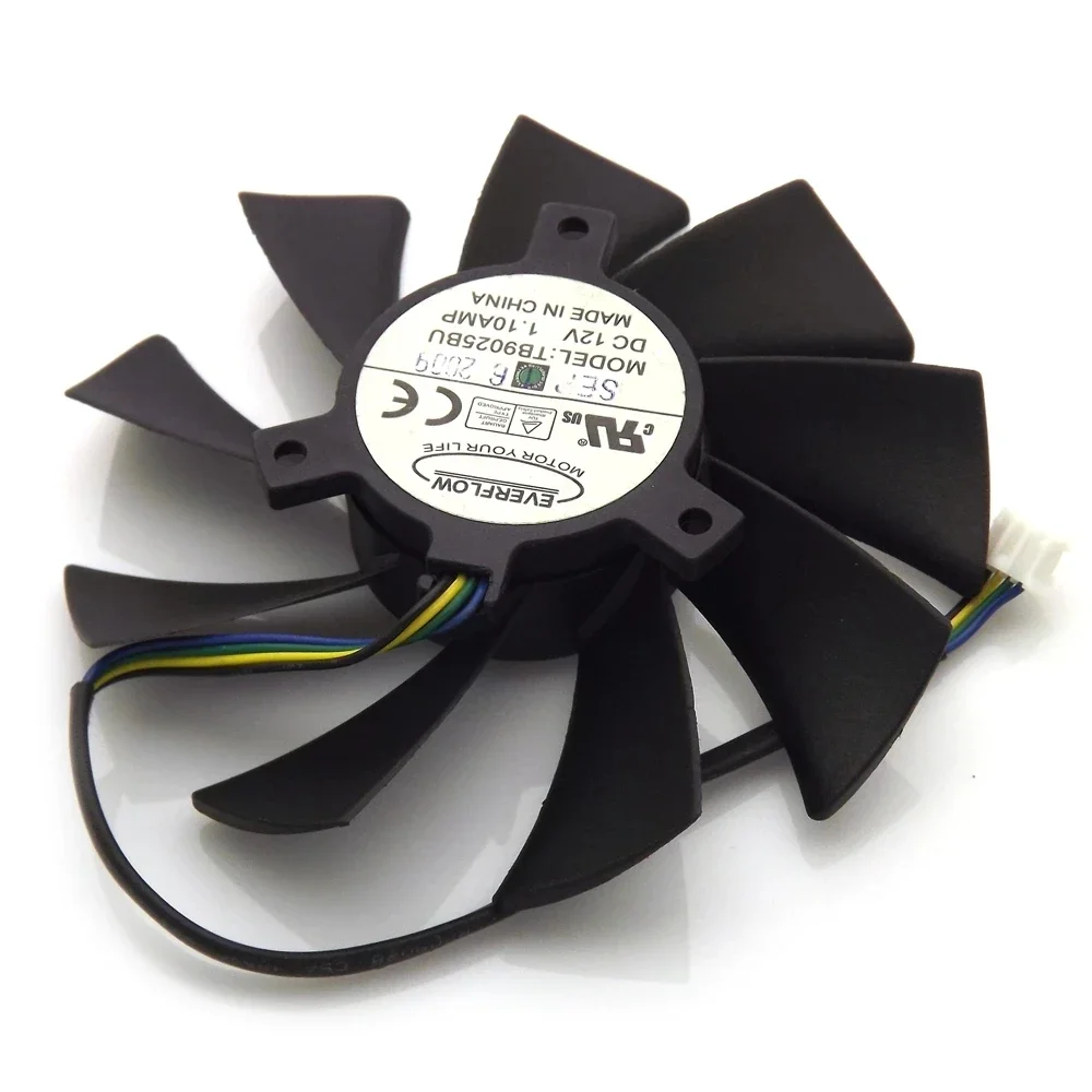 

Новый TB9025BU DC12V 1,10A 94 мм 4-проводной 4-контактный для MSI R4890 кулер для видеокарты/видеокарты охлаждающий вентилятор 4-контактный 4-проводной