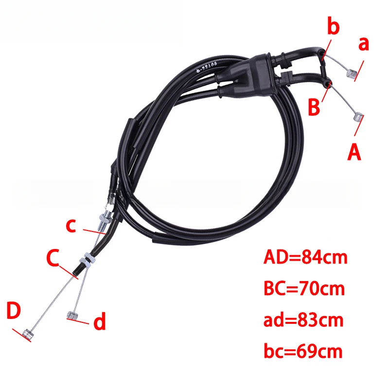 

Motorcycle modified steel wire cable Throttle Line Applicable to Yamaha YZF1000 R1 98-06