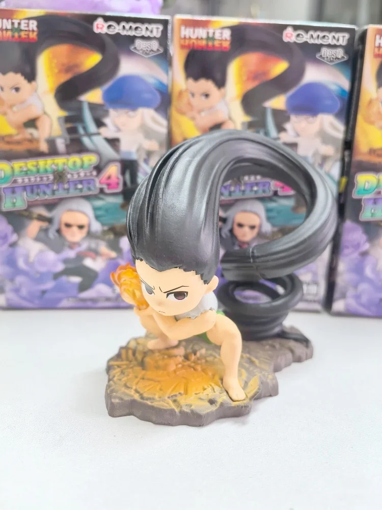 Oryginalny Re-Ment Full-Time Hunter Figurka na Biurko P4hunter Miniaturowy Model Sceny Ręcznie Robiony Blind Box Prezent Urodzinowy dla Dziecka