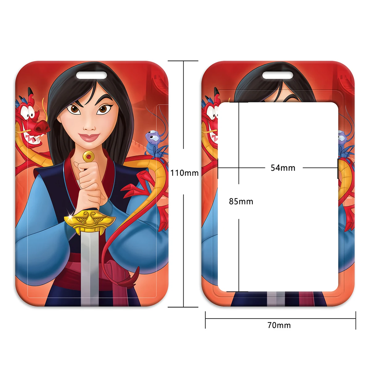 حامل بطاقة حبل أنيمي للفتيات ، رقبة معلقة ، شارة هاتف ، وصول لمترو الأنفاق ، طالب ، FI174 #2