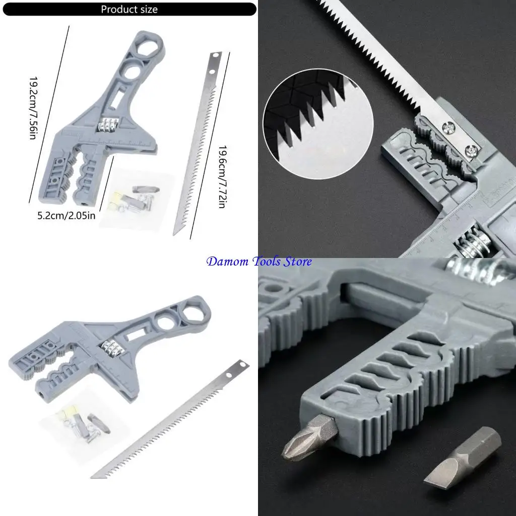 57BE Durability Steel Wrench Tool For Reliable Faucet Disassembly Efficient Pipe Cutting In Plumbing Repair Task