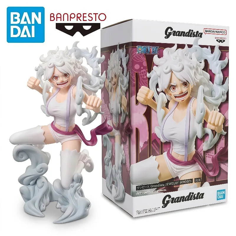 En Stock, 100% Original, Banpresto Grandista One Piece Jewelry Bonney, Figuras Coleccionables de Anime Premium, Decoración para Escritorio y Hogar, Regalos