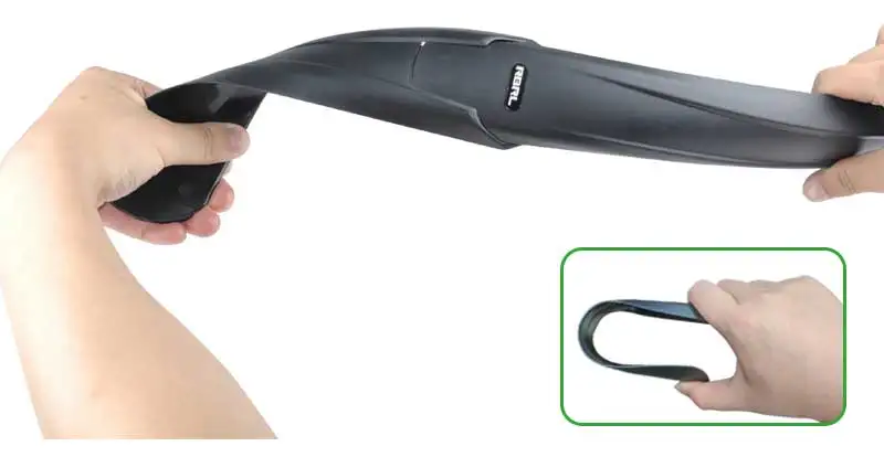 RBRL Bicycle Mudguard Gravel Wings 700c Universal Mudguard Bicycle 28 Inch Adjustable and Easy to Install Mudguard for Road Bike