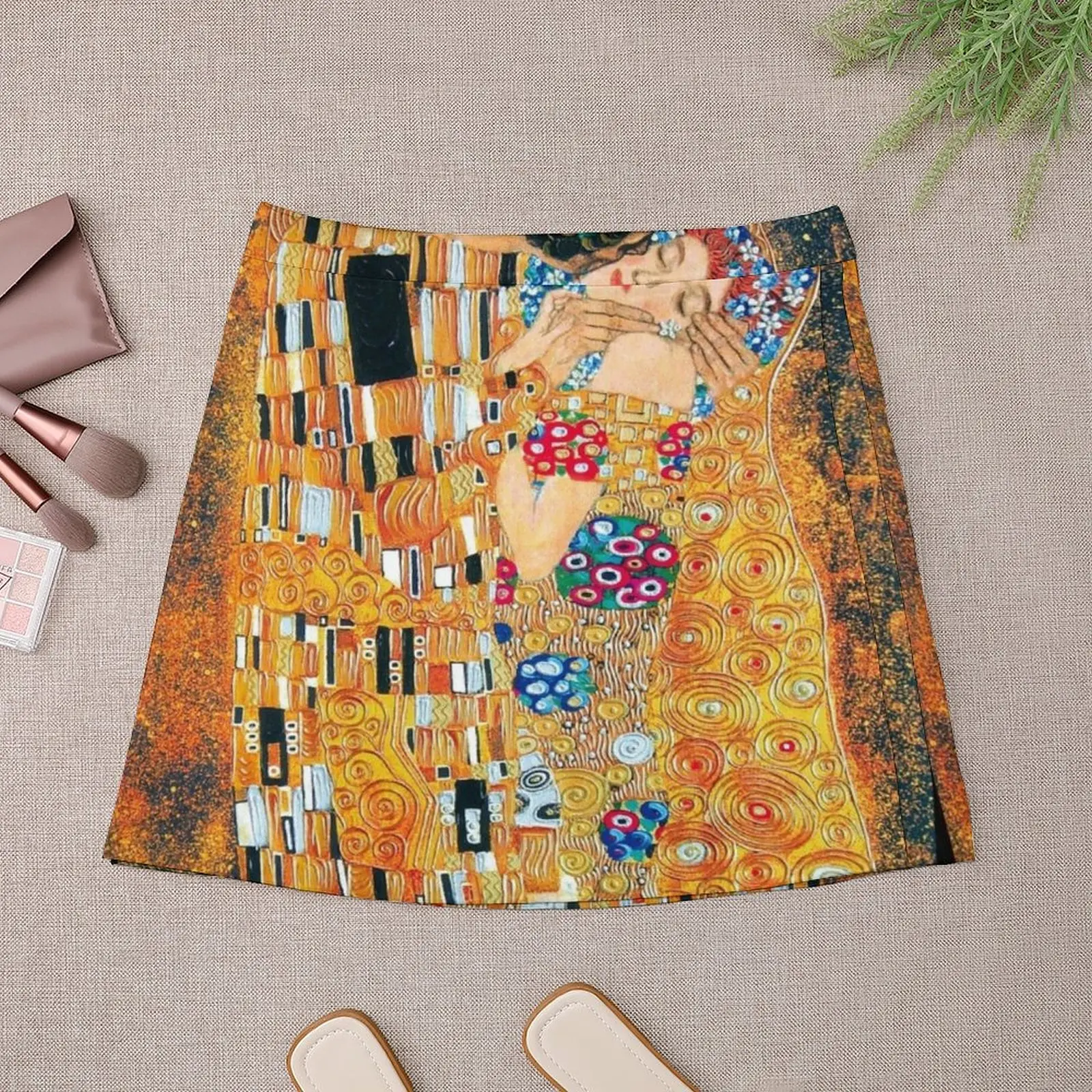 Gustav Klimt - The kiss Mini Skirt women\'s summer dress 2023 new in clothes