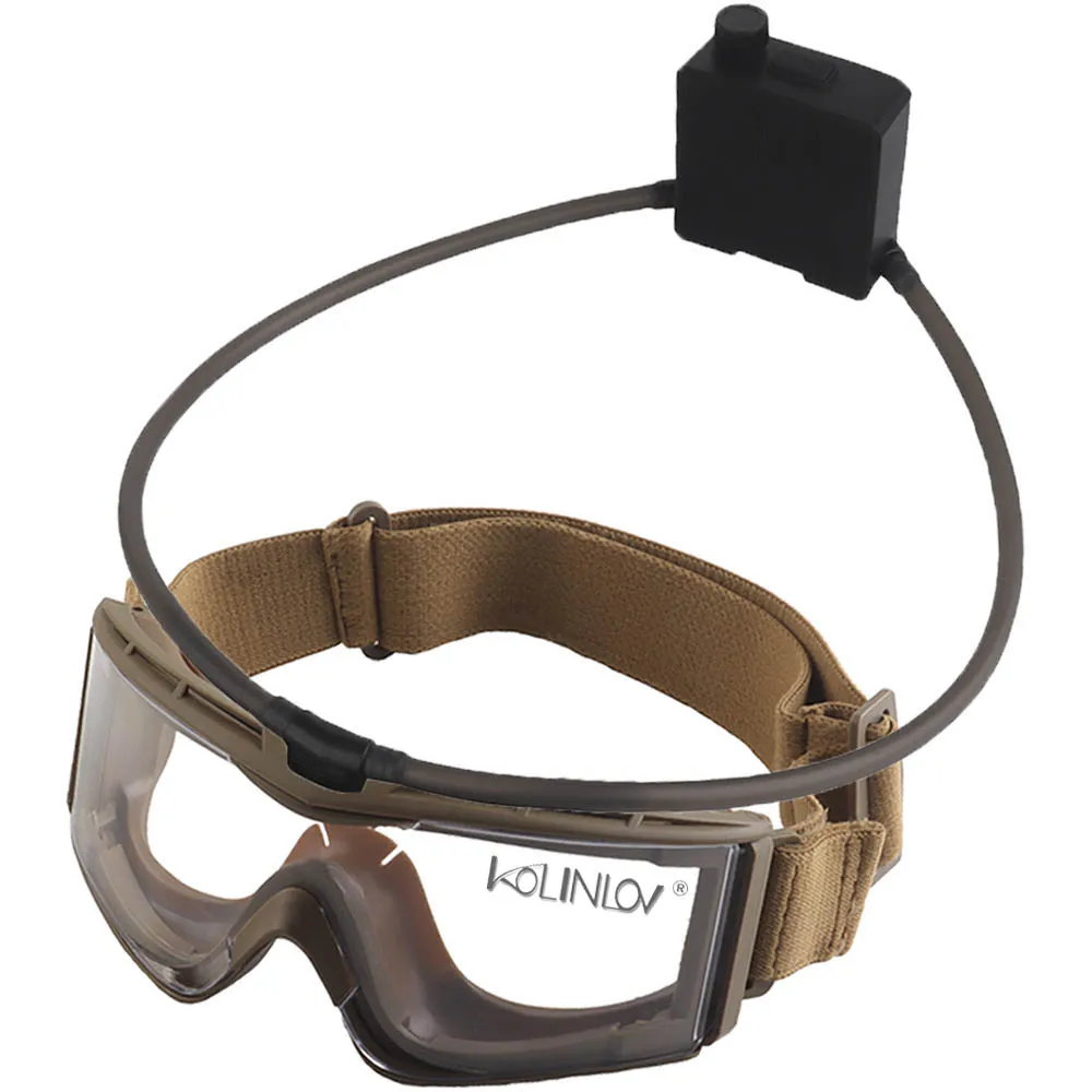 

Tactical Goggles Defogger Defogging Fan Anti-fog Kit for Airsoft Shooting Motocross Mountaineering Protection Glasses Ski Masks