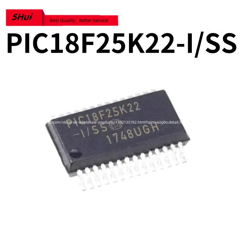 10PCS Controller chip PIC18F25K22-I/SO 25K22-I/SS 25K80-I/SO 25K80-I/SS 45K22-I/PT 45K80-I/PT 46K20-IPT 46K22-IPT 66K22-IPT