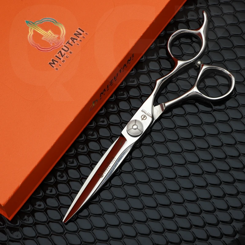 

MIZUTANI barber, professional haircut tools,Barber specific scissorsthinning scissors,Scissors set, 6.0-inch ,440C, VG10.