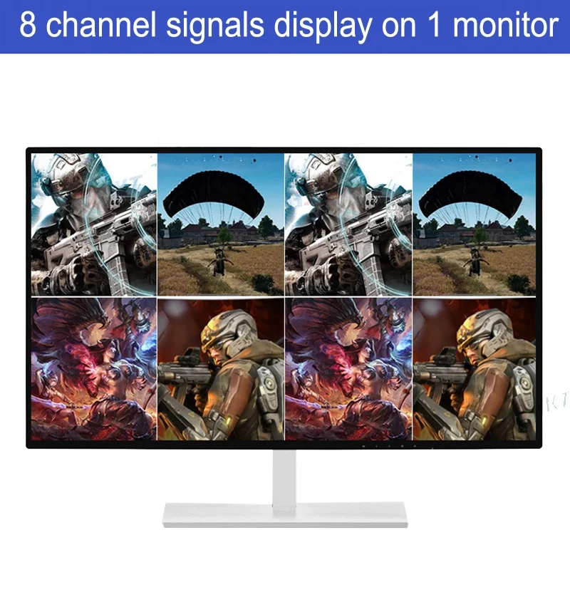 Xput Full HD 1080P HDMI 16x1 Multiviewer 16 w 1 Out HDMI 16x1 Quad Multi-Viewer z bezszwowym przełącznikiem