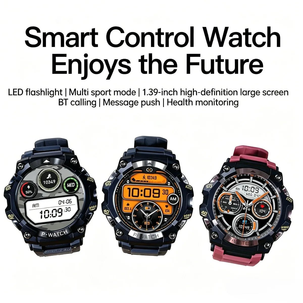 

Smart Watch Bluetooth Call Heart Rate Blood Oxygen IP68 Waterproof Outdoor Sports Tracker Fitness Monitor Wristband