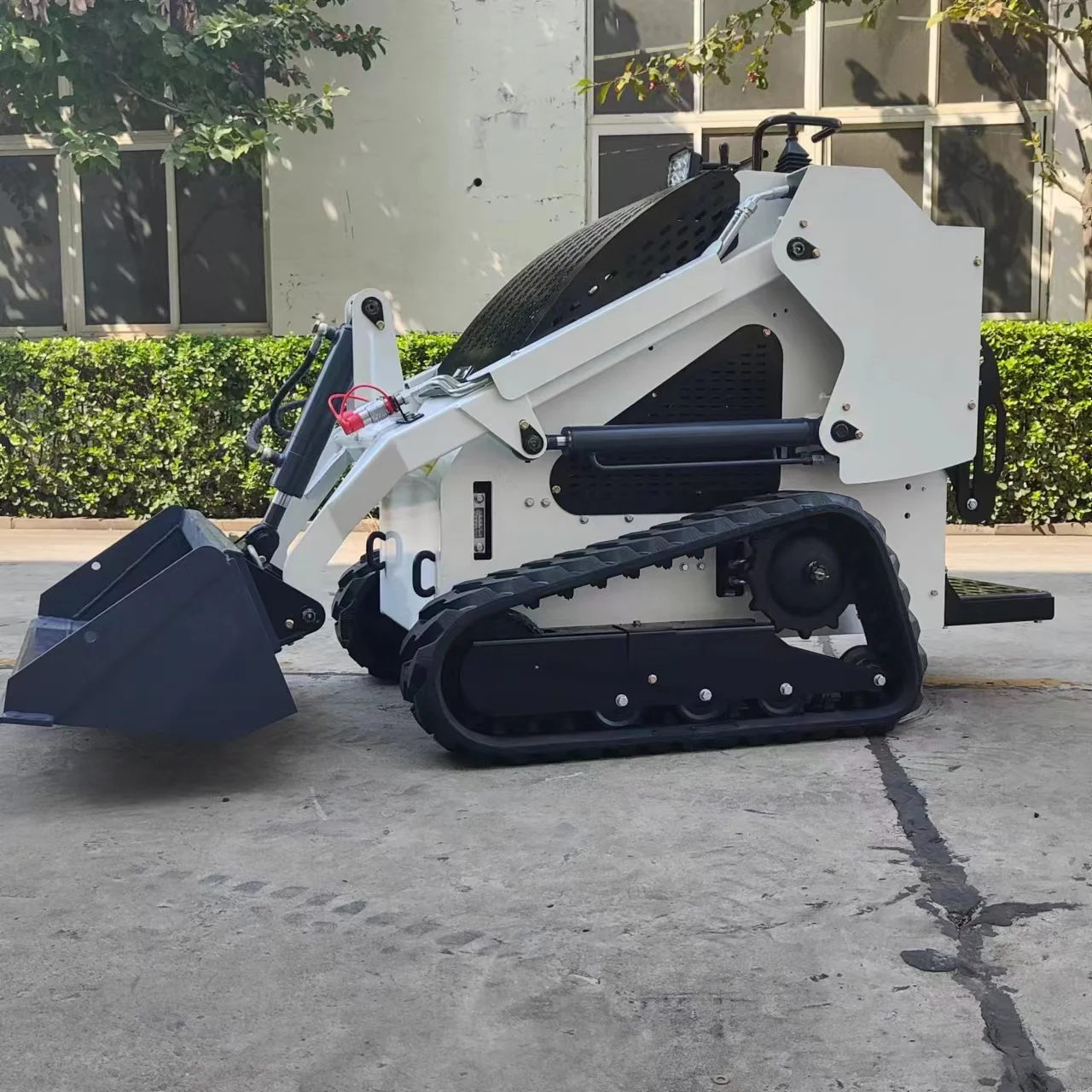 Wheel Skid Steer Loader Free Shipping Customized 800KG mini loader skid steer track loader for sale CE EPA     Fast delivery