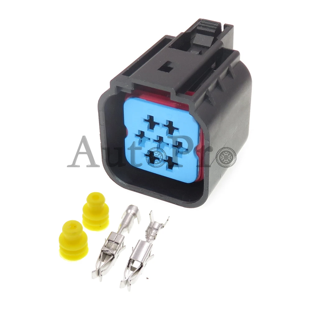 1 Set 7 Hole Car Wire Cable AC Assembly Connector Automotive Plastic Housing Waterproof Connector