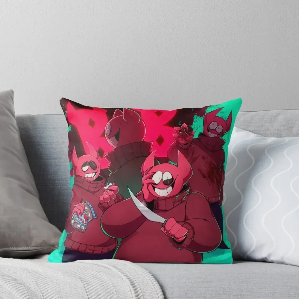 

Bob Velseb (Spooky Month) Throw Pillow pillowcases for sofa cushions Pillow Decor Cushions Cover Pillow Cases Decorative