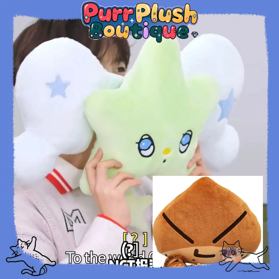 

40 см подушка N C T Jisung Wish Wichu плюшевый брелок со звездой мягкая кукла мягкий брелок сумка косплей для фанатов детский подарок на день рождения на Рождество