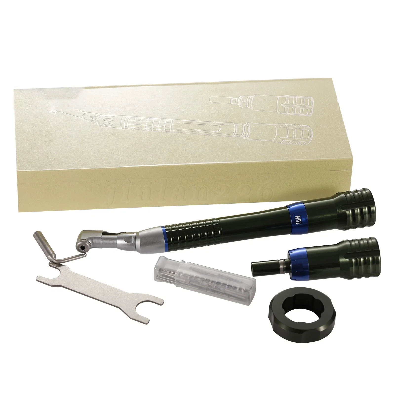 

Universal Implant Prosthetic Kit Dental 2PCS Torque Wrench Screwdriver Hand Driver