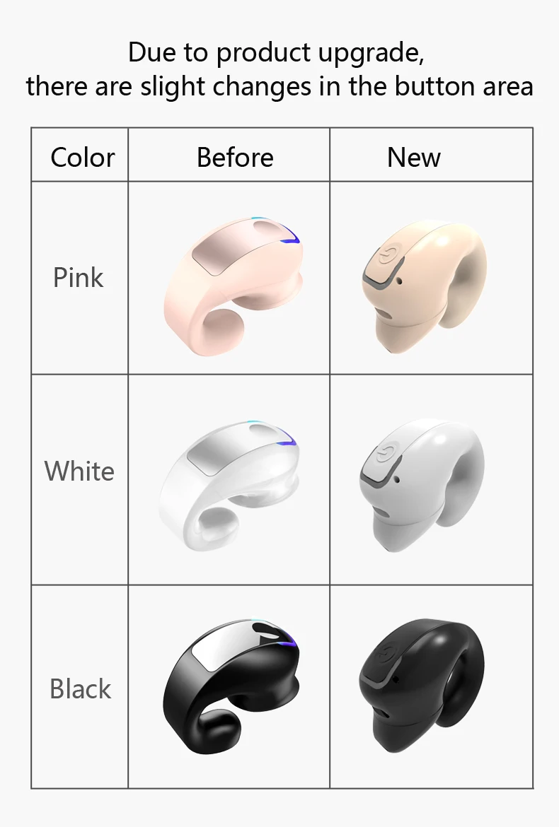 STTKGZD Earphone Clip Wireless Bluetooth Headphone Bone Conduction Headset High Quality TWS Auriculares Sport Noise Canceling S99601d5094c243f3b230058a2052a82fH