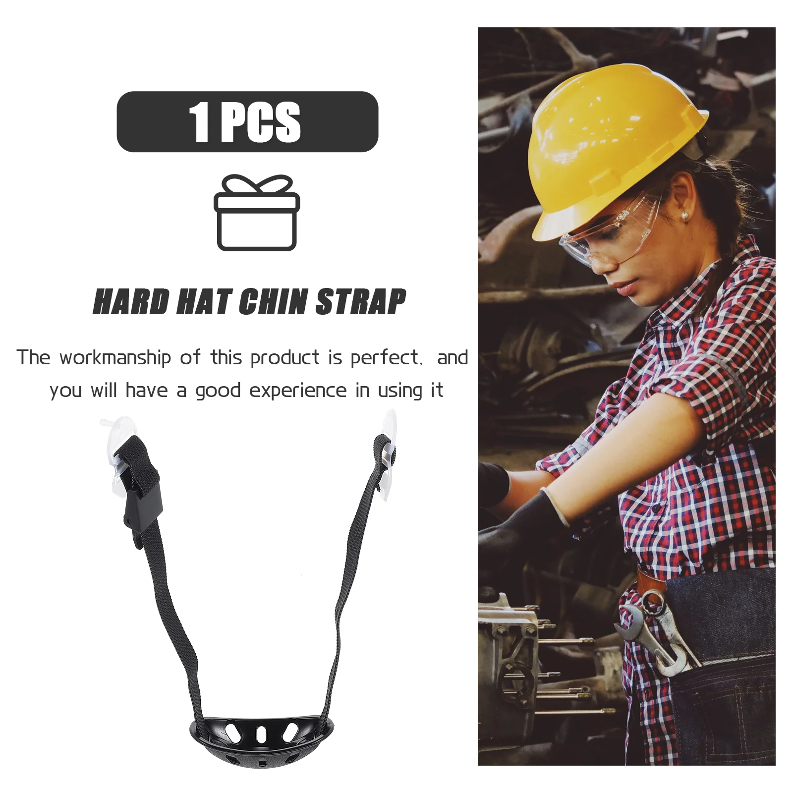 Chin Strap Construction Wear-resistant Bracket Adjustable for Supplies Plastic Universal Chine