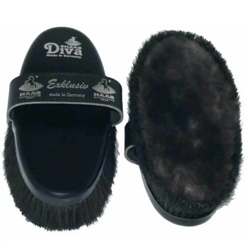 

Matte Black Grooming Brush, 200 x 85mm, Exclusive Design