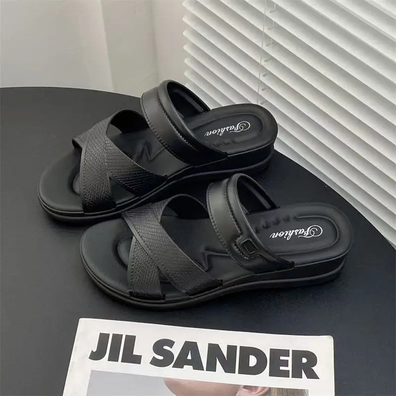 المرأة المفتوحة تو الجوف خارج أسافين النعال الصيف سميكة وحيد عدم الانزلاق خفيفة الوزن المنزل النعال في الهواء الطلق نعال شاطئ الصنادل