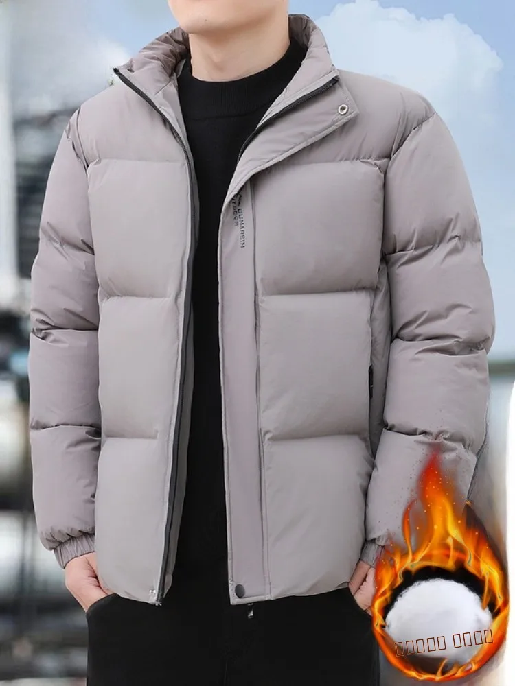 

Зимняя куртка Paul Winter из хлопка и полиэстера с воротником-стойкой, повседневная, теплая, на молнии, цветная