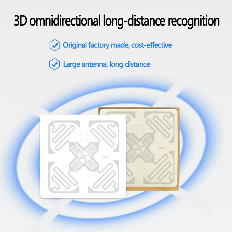 50PCS UHF RFID Dry Inlay Tag 18000-6C 860-960MHz RFID UHF Sticker Label  U8/U9 Chip Electronic label 915 MHz High Quality