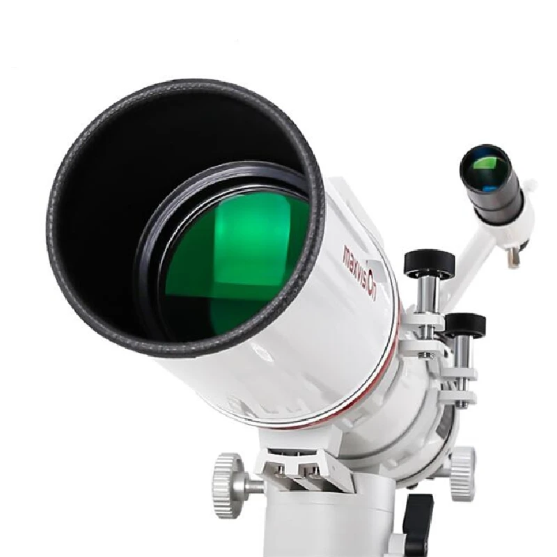 Maxvison 102EQ 102/660mm Achromatic Astronomical Telescope with German Equatorial Mount 1.5 Inches Stainless Steel Tripod