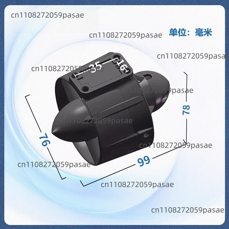 Brushless DC Motor Parts for Underwater Propellers Waterproof Motor for Unmanned Surface Vehicles