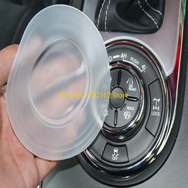 

547B Car Soft Rubber Inner Center Console Dustproof Gear Box Cover For Patrol