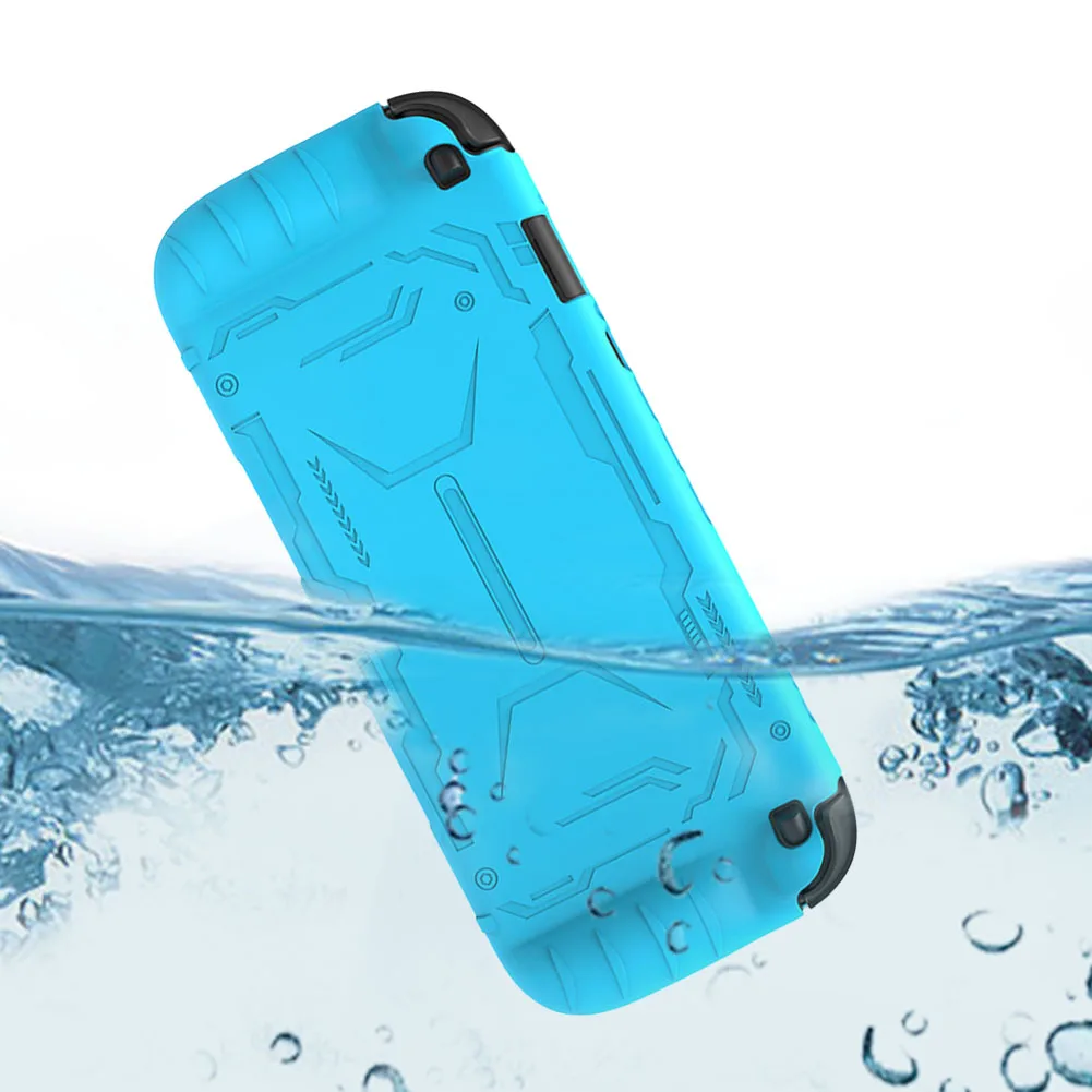 حافظة من السيليكون لجهاز نينتندو سويتش 2، غطاء جلدي واقٍ مقاوم للصدمات، غطاء كامل مضاد للانزلاق لجهاز سويتش 2 #1