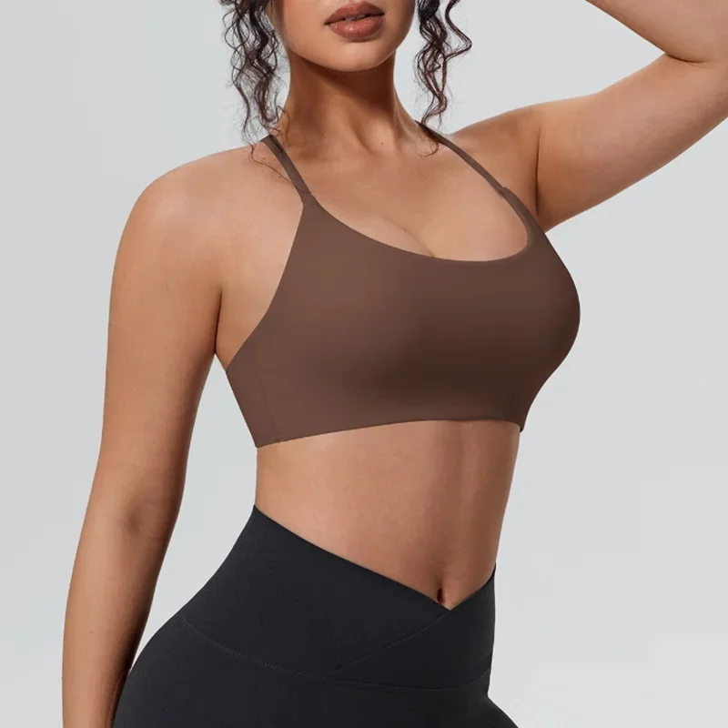 Super soft fabric back beauty sports bra fitness top fitness run tank women's high-quality yoga clothes women's fitness yoga bra